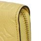 LOUIS VUITTON Long Wallet Purse M82043 Implant leather (monogram embossed) yellow Monogram Unplant Zippy wallet