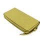 LOUIS VUITTON Long Wallet Purse M82043 Implant leather (monogram embossed) yellow Monogram Unplant Zippy wallet
