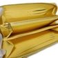 LOUIS VUITTON Long Wallet Purse M82043 Implant leather (monogram embossed) yellow Monogram Unplant Zippy wallet