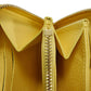 LOUIS VUITTON Long Wallet Purse M82043 Implant leather (monogram embossed) yellow Monogram Unplant Zippy wallet
