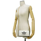 GUCCI Shoulder Bag 621892 UZ3BG 8847 Textured leather white trefoil logo Adidas Chain Wallet