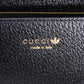 GUCCI Shoulder Bag 621892 UZ3BG 8847 Textured leather white trefoil logo Adidas Chain Wallet