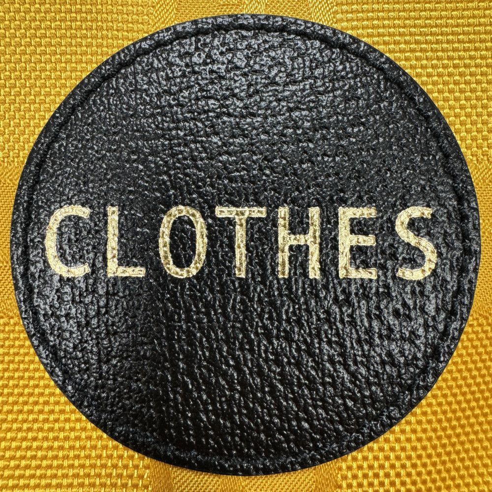 GUCCI Pouch 674797 UKDLN 7673 GG nylon x calf leather (embossed) yellow CLOTHES Black GG nylon Off the Grid Medium Packing Cubes unisex(Unisex) Used Authentic