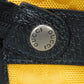 GUCCI Pouch 674797 UKDLN 7673 GG nylon x calf leather (embossed) yellow CLOTHES Black GG nylon Off the Grid Medium Packing Cubes unisex(Unisex) Used Authentic