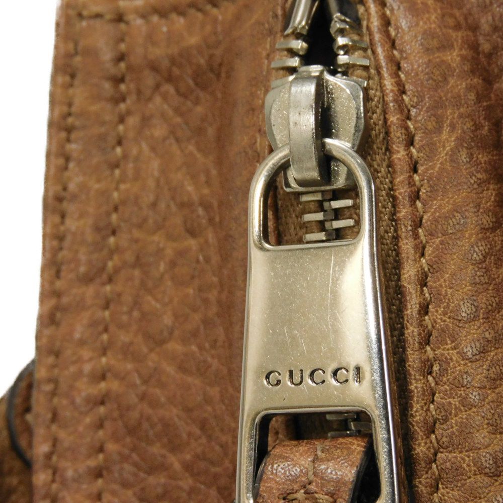 GUCCI Handbag 323675 Calf leather Brown Interlocking G Miss GG Top Handle