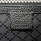GUCCI Backpack 406364 Calf leather (embossed) Navy logo embossed daypack