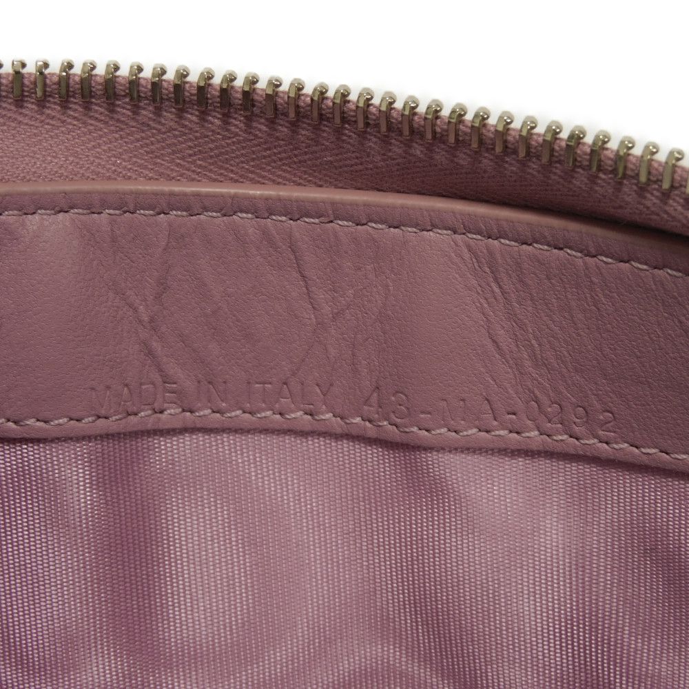 Dior Long Wallet Purse S0007ONMJ_M64P Lambskin (canage embossing) lavender Canage Lady Dior Voyageur Wallet