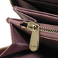 Dior Long Wallet Purse S0007ONMJ_M64P Lambskin (canage embossing) lavender Canage Lady Dior Voyageur Wallet