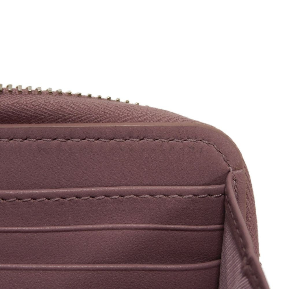 Dior Long Wallet Purse S0007ONMJ_M64P Lambskin (canage embossing) lavender Canage Lady Dior Voyageur Wallet