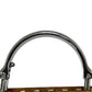 FENDI Handbag 7AS106 suede Brown Snake 2WAY Shoulder Bag in good condition Celeria Peekaboo i see you micro unisex(Unisex) Used Authentic