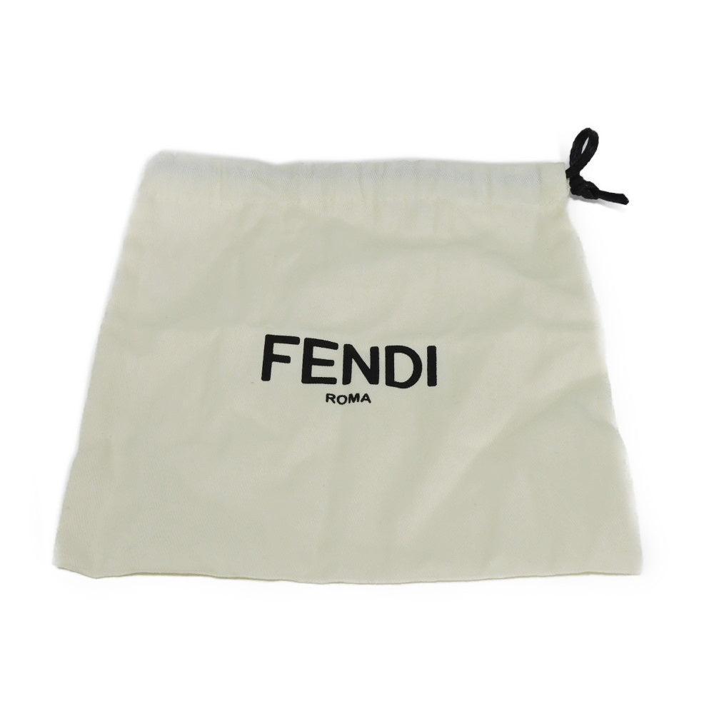 FENDI Handbag 7AS106 suede Brown Snake 2WAY Shoulder Bag in good condition Celeria Peekaboo i see you micro unisex(Unisex) Used Authentic