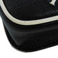GUCCI Shoulder Bag 721794 AAA8K 8495 Textured leather black Trefoil logo white in good condition Interlocking G Adidas Phone Holder mens Used Authentic