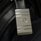 Dior business bag Nylon Navy novelty logo embossed double zip pouch