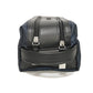 Dior business bag Nylon Navy novelty logo embossed double zip pouch