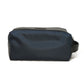 Dior business bag Nylon Navy novelty logo embossed double zip pouch