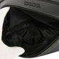 Dior business bag Nylon Navy novelty logo embossed double zip pouch