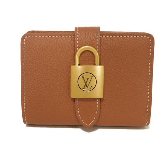 LOUIS VUITTON Bifold Wallet M12148 Calf leather cognac Current Padlock Brown RFID Unused LV circle Portefeuille Lowkey Compact unisex(Unisex) Used Authentic