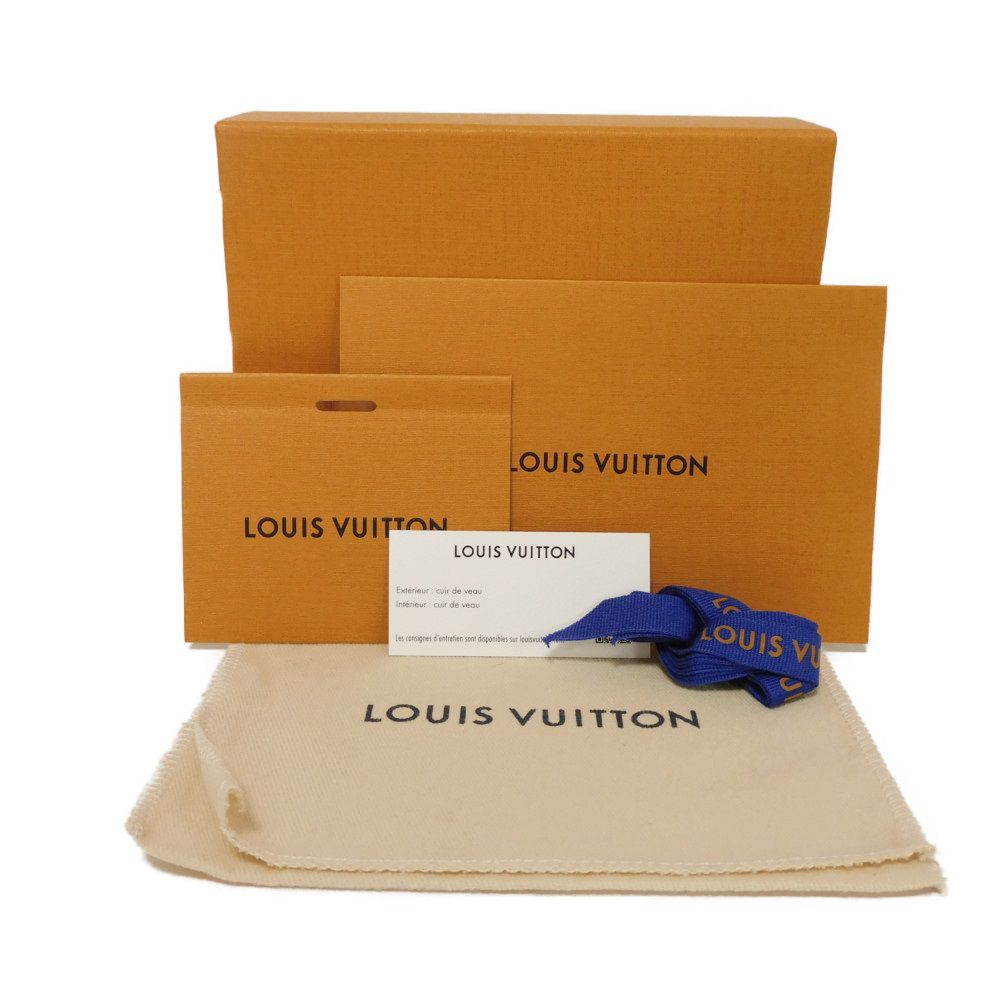 LOUIS VUITTON Bifold Wallet M12148 Calf leather cognac Current Padlock Brown RFID Unused LV circle Portefeuille Lowkey Compact unisex(Unisex) Used Authentic