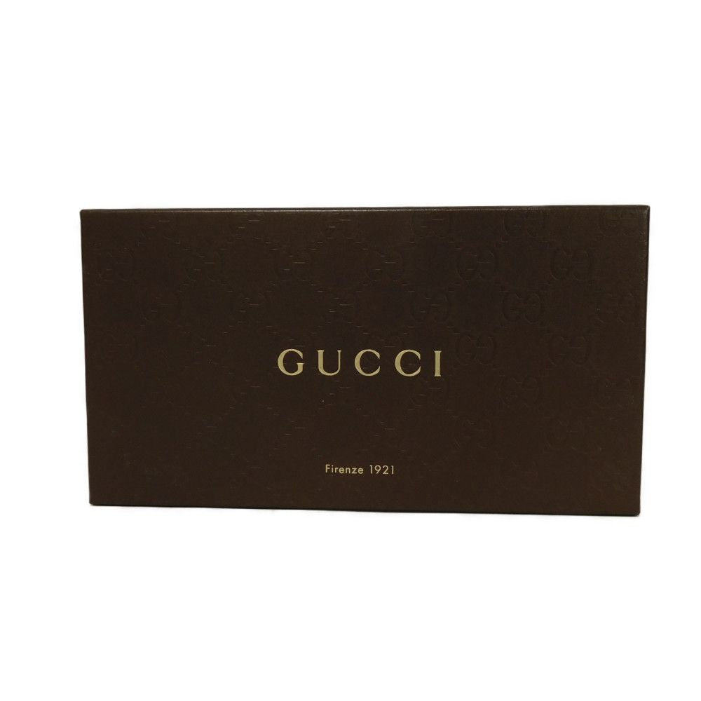 GUCCI Coin case 255452 GG striped leather pink Double G Embossed Card Case Zip Around GG Shima Guccissima coin purse unisex(Unisex) Used Authentic
