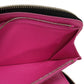 LOUIS VUITTON Long Wallet Purse M30780 Taiga leather x monogram canvas Rose Neon Pink New Zip Around Taiga Lama Monogram Zippy Wallet Vertical mens Used Authentic
