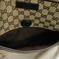 GUCCI Shoulder Bag 449173 KY9KN 9886 GG canvas x calf leather beige Logo embossing GG canvas messenger bag
