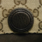 GUCCI Shoulder Bag 449173 KY9KN 9886 GG canvas x calf leather beige Logo embossing GG canvas messenger bag