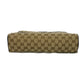 GUCCI Shoulder Bag 449173 KY9KN 9886 GG canvas x calf leather beige Logo embossing GG canvas messenger bag