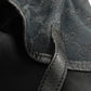 GUCCI Tote Bag 130736 GG canvas x calf leather black GG canvas Abby Tote