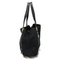 GUCCI Tote Bag 130736 GG canvas x calf leather black GG canvas Abby Tote