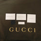 GUCCI Tote Bag 354665 GG denim canvas x calf leather black Tassel charm GG denim tote