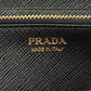 PRADA Long Wallet Purse 1ML506 ZLP F061H Safiano leather (stamped) Nero Ibisco Black Zip Around RFID Unused logo Saffiano zip around wallet unisex(Unisex) Used Authentic