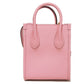 GUCCI Shoulder Bag 671623 U22AG 5964 Textured leather Light pink Banana Bolt Inazuma Pastel 2WAY Crossbody logo Bananya Mini Tote unisex(Unisex) Used Authentic