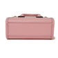 GUCCI Shoulder Bag 671623 U22AG 5964 Textured leather Light pink Banana Bolt Inazuma Pastel 2WAY Crossbody logo Bananya Mini Tote unisex(Unisex) Used Authentic
