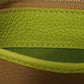 GUCCI Coin case 837966 AAE5F 2843 Calf leather (embossed) beige Current Bicolor Green Keyring Unused GG Marmont Double G Zip Key Pouch unisex(Unisex) Used Authentic