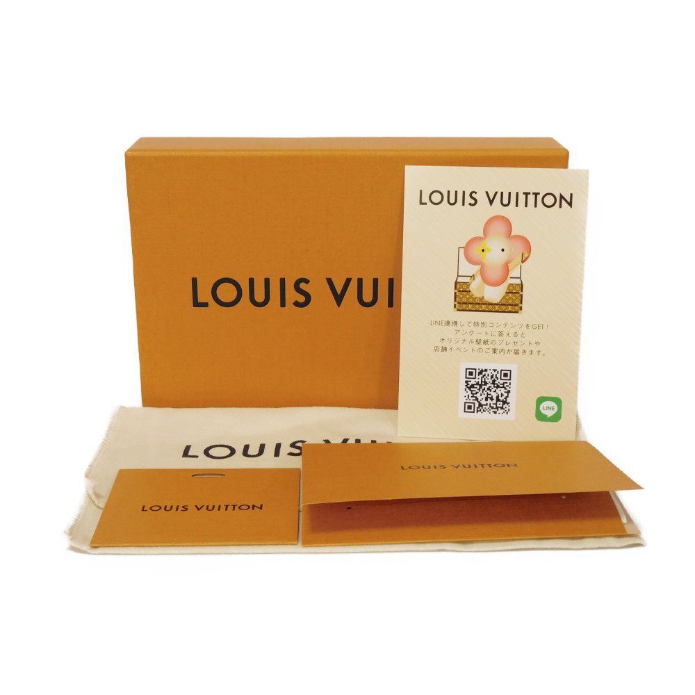 LOUIS VUITTON Long Wallet Purse M11580 Taiga Leather Gris Roche New Griloche Gray Blue Bicolor RFID Taiga Portefeuille Blaza NM mens Used Authentic