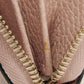 GUCCI Long Wallet Purse 449347 CAO0G 5806 Calf leather (embossed) Soft pink Interlocking G Double G zip around wallet
