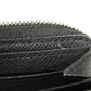 LOUIS VUITTON Coin case M81662 Monogram Eclipse canvas x grain leather Noir Monogram Eclipse Zippy Coin Purse Vertical