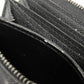 LOUIS VUITTON Coin case M81662 Monogram Eclipse canvas x grain leather Noir Monogram Eclipse Zippy Coin Purse Vertical