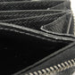 LOUIS VUITTON Coin case M81662 Monogram Eclipse canvas x grain leather Noir Monogram Eclipse Zippy Coin Purse Vertical