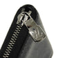 LOUIS VUITTON Coin case M81662 Monogram Eclipse canvas x grain leather Noir Monogram Eclipse Zippy Coin Purse Vertical