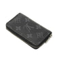LOUIS VUITTON Coin case M81662 Monogram Eclipse canvas x grain leather Noir Monogram Eclipse Zippy Coin Purse Vertical