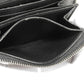 LOUIS VUITTON Coin case M81662 Monogram Eclipse canvas x grain leather Noir Monogram Eclipse Zippy Coin Purse Vertical