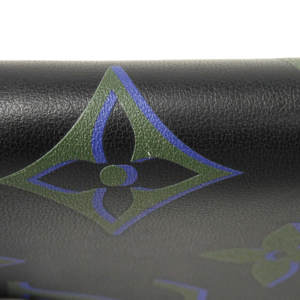 LOUIS VUITTON Long Wallet Purse M82368 Calf leather (Monogram Spotlight print) Noir monogram spotlight Zippy Wallet Vertical