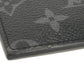 LOUIS VUITTON Coin case M80932 Monogram Eclipse Canvas (Character Print) Noir Monogram Eclipse Coin card holder