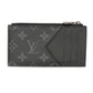 LOUIS VUITTON Coin case M80932 Monogram Eclipse Canvas (Character Print) Noir Monogram Eclipse Coin card holder
