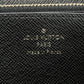 LOUIS VUITTON Long Wallet Purse M82444 Monogram Reverse Canvas x Grained Leather Brown Monogram reverse Zippy wallet