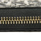 Dior Coin case Calf leather black Trotter Oblique embossed logo coin purse