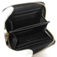 Dior Coin case Calf leather black Trotter Oblique embossed logo coin purse