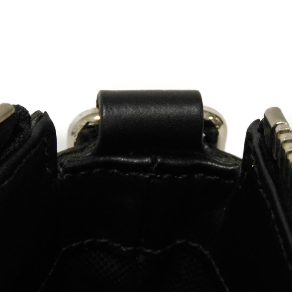 GUCCI Shoulder Bag 474137 9F23N 8850 GG Supreme canvas (polyurethane processing) x Calfskin leather black Embroidery GG Supreme Messenger Bag