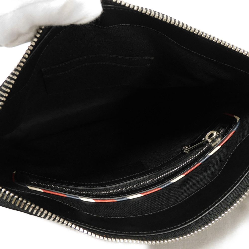 GUCCI Shoulder Bag 474137 9F23N 8850 GG Supreme canvas (polyurethane processing) x Calfskin leather black Embroidery GG Supreme Messenger Bag